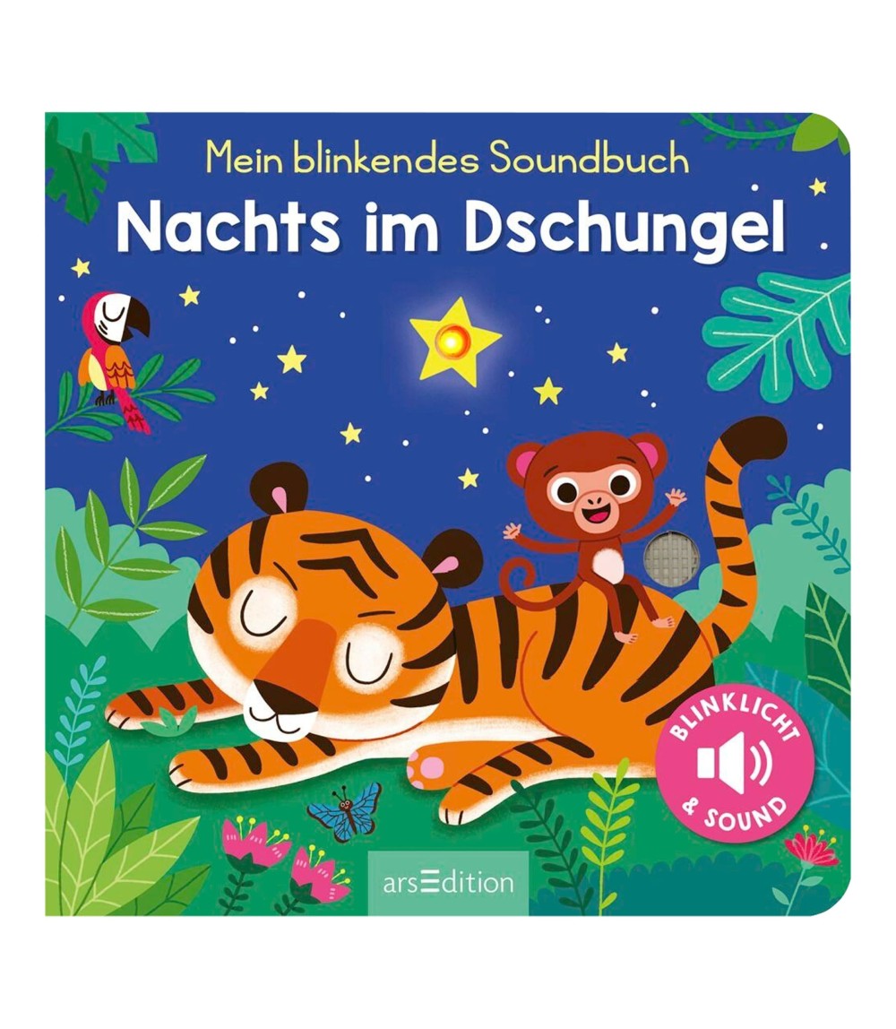 Mein blinkendes Soundbuch - Nachts im Dschungel