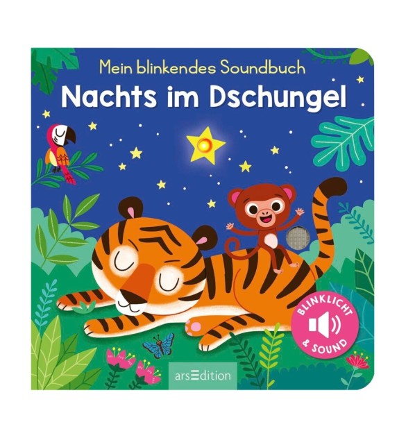 Mein blinkendes Soundbuch - Nachts im Dschungel