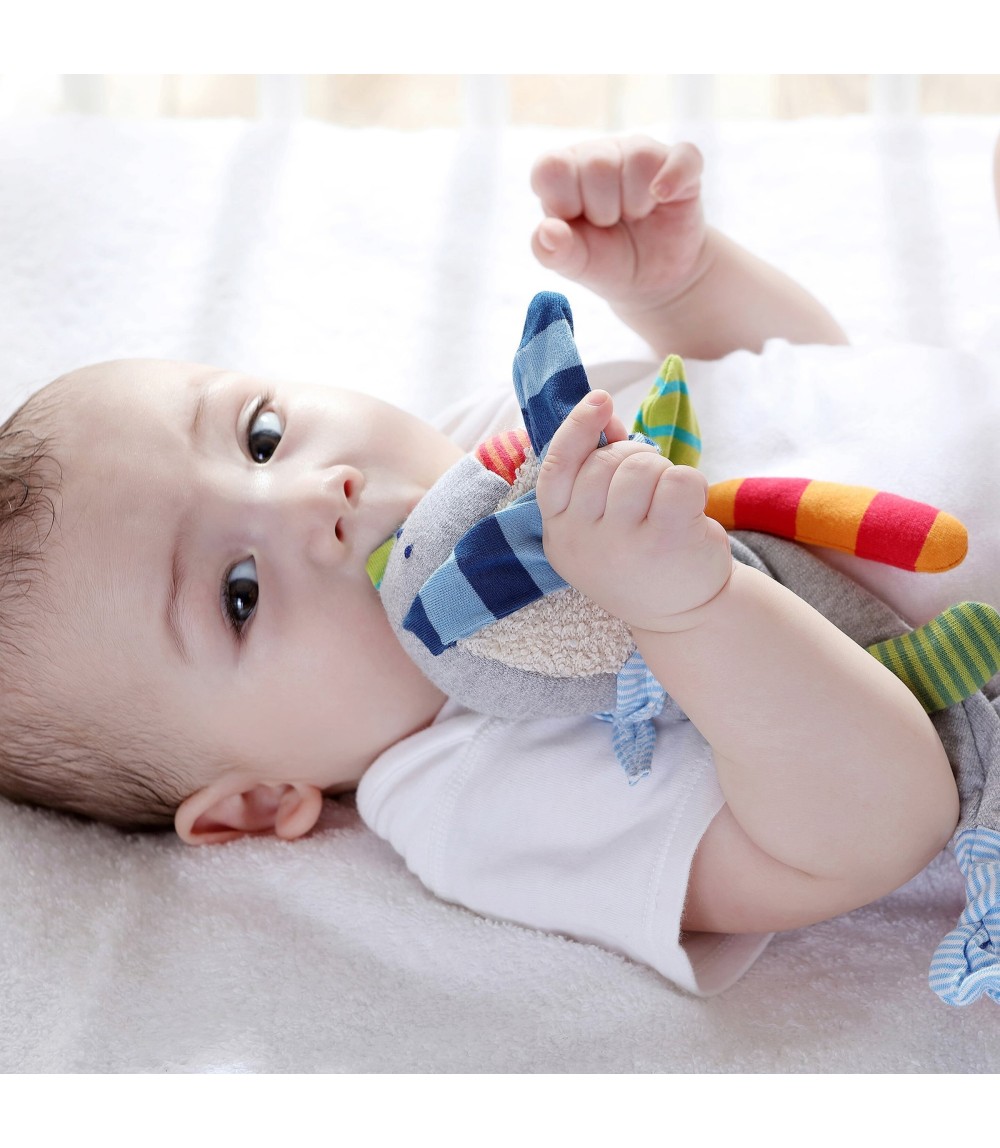 Schmusetuch Hase Ringeldingel