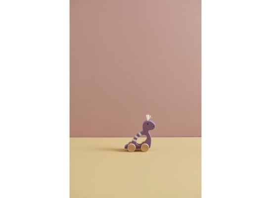 Schiebefigur Dino lila Neo