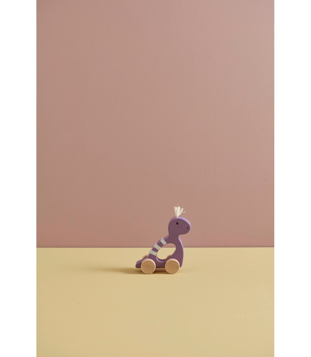 Schiebefigur Dino lila Neo