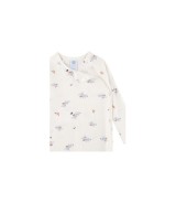 Schlafoverall mit Klappfuß Esel