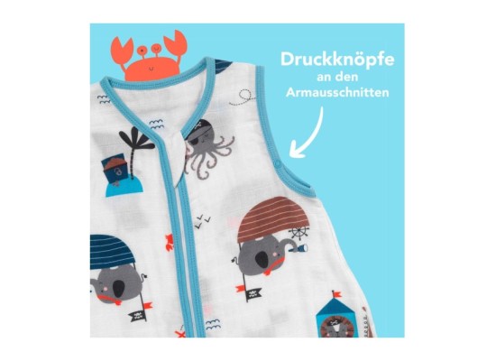 Schlafsack ohne Füßen 0.5 Tog