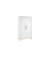 Kleiderschrank Miami white 2-türig