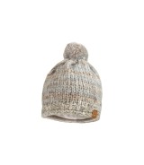 Winter-Strickmütze mit Bommel