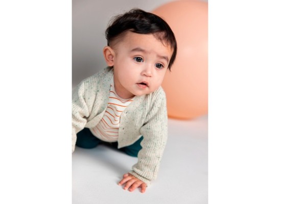 Strickjacke Steger - Backprint