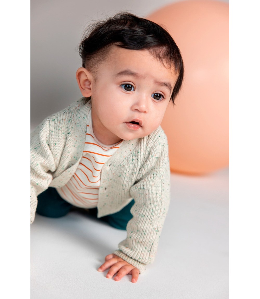 Strickjacke Steger - Backprint