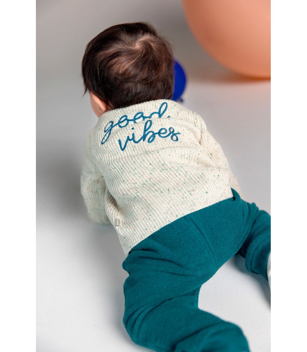 Strickjacke Steger - Backprint