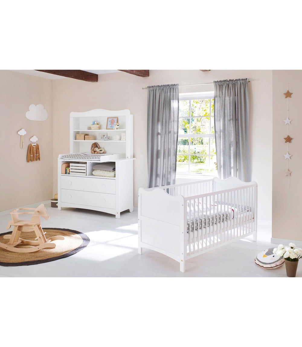 2-tlg. Babyzimmer Florentina extrabreit