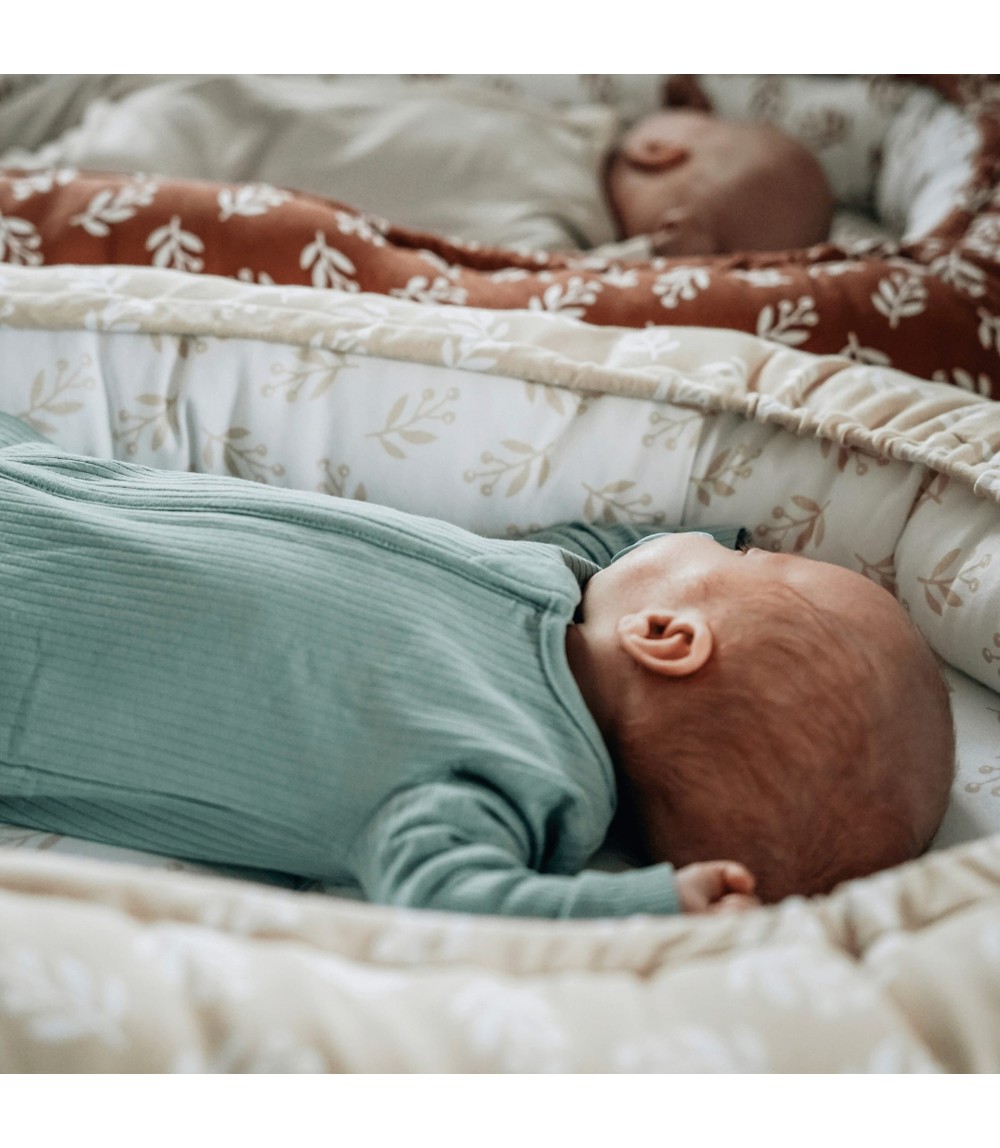 Schlafoverall mit Fuß Rippqualität