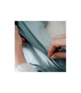 Schlafoverall mit Fuß Rippqualität