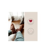 Kitaschuhe Pilz grau