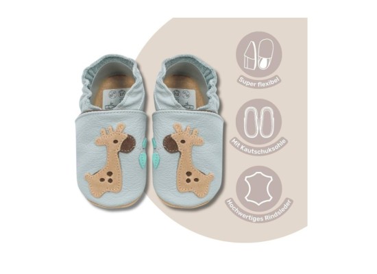 Kitaschuhe Pilz grau