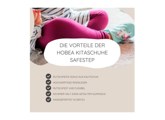 Kitaschuhe Pilz grau