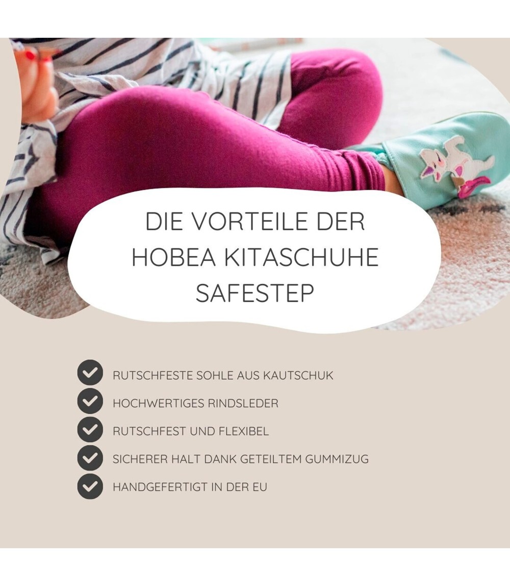 Kitaschuhe Pilz grau