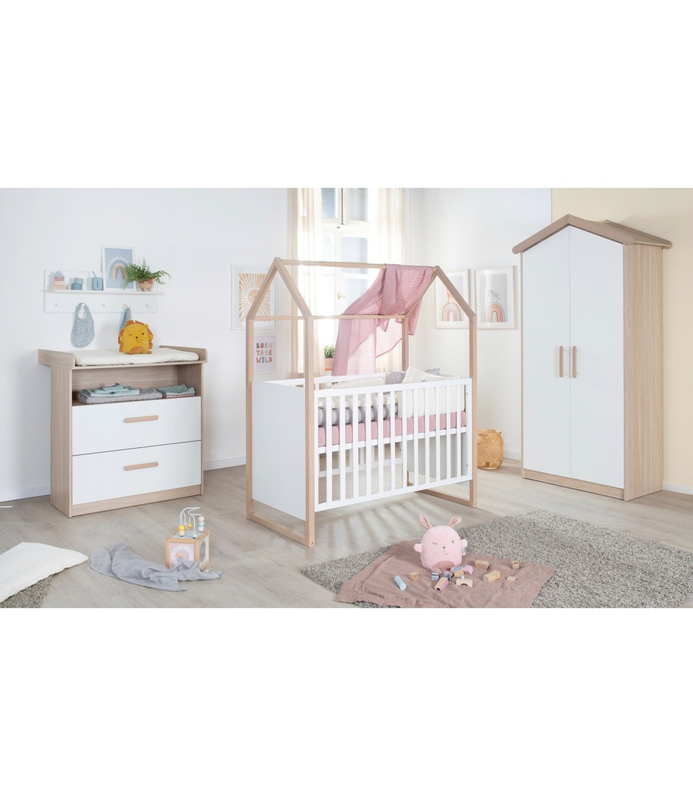3-tlg. Babyzimmer Cabane
