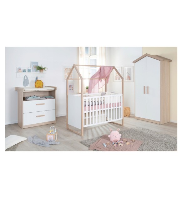 3-tlg. Babyzimmer Cabane