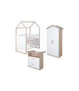 3-tlg. Babyzimmer Cabane