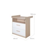 3-tlg. Babyzimmer Cabane