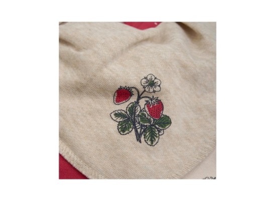 3er-Pack Dreieckstücher Erdbeere