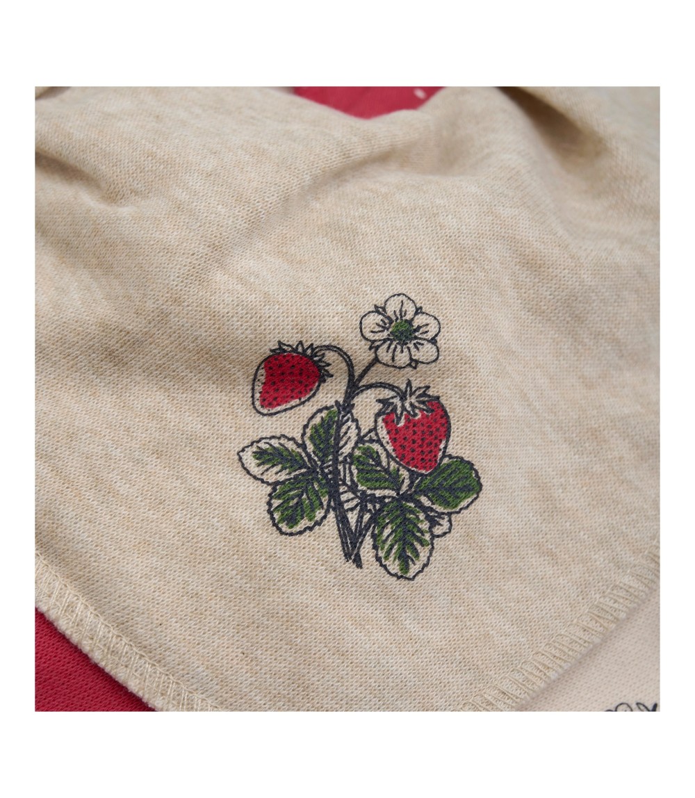 3er-Pack Dreieckstücher Erdbeere