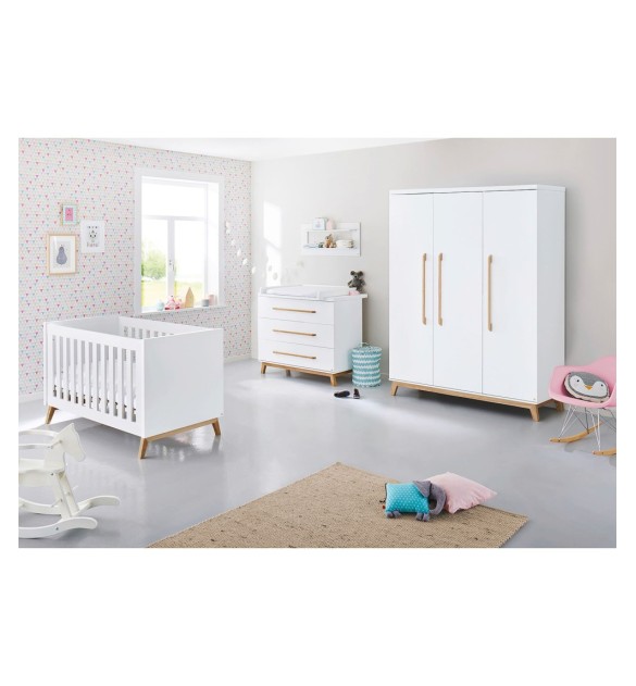 3-tlg. Babyzimmer Riva breit groß
