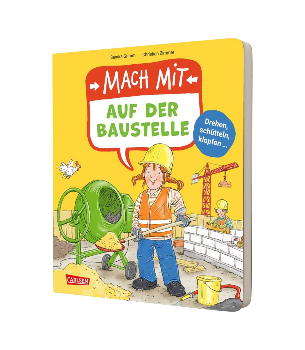Sachbuch Mach mit - Auf der Baustelle
