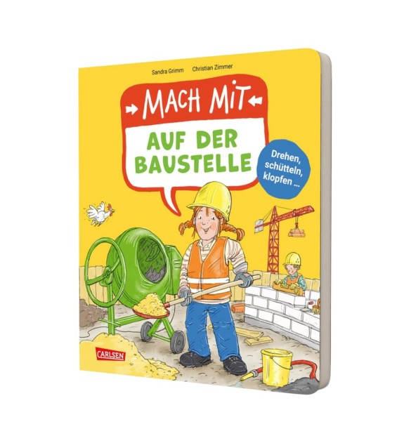 Sachbuch Mach mit - Auf der Baustelle