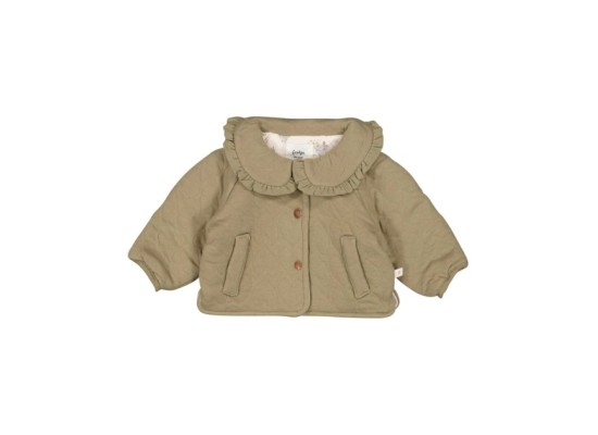 Jacke mit Bubikragen Herzen gequiltet