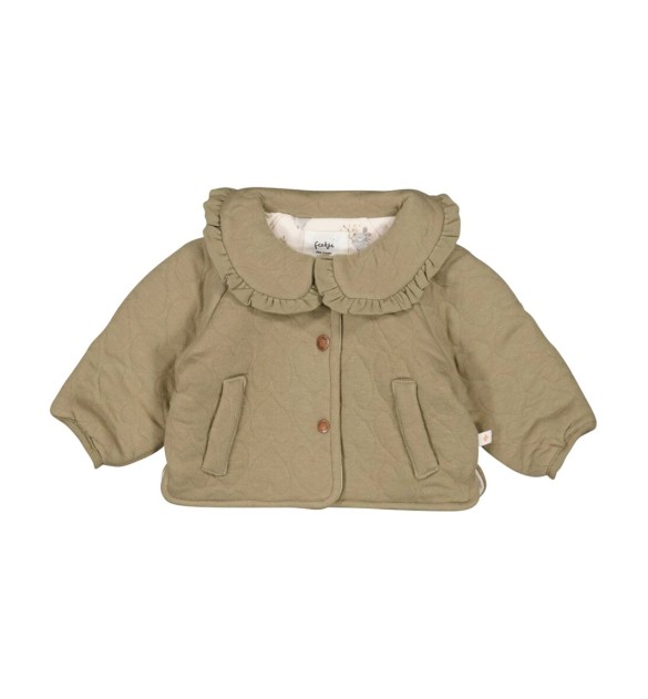 Jacke mit Bubikragen Herzen gequiltet