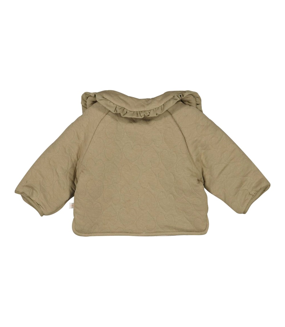 Jacke mit Bubikragen Herzen gequiltet