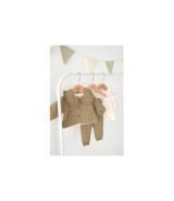 Jacke mit Bubikragen Herzen gequiltet