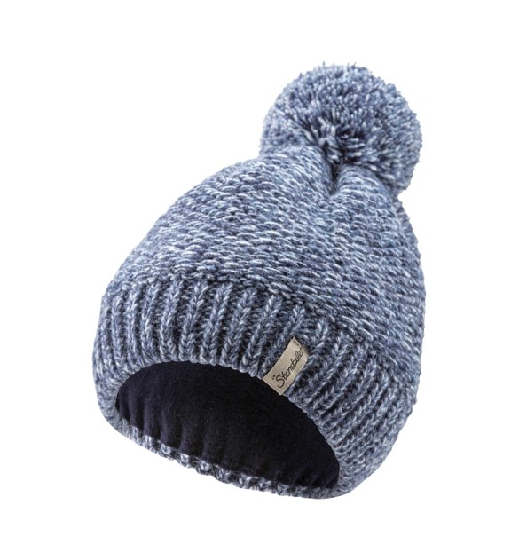 Winter-Strickmütze Bommel