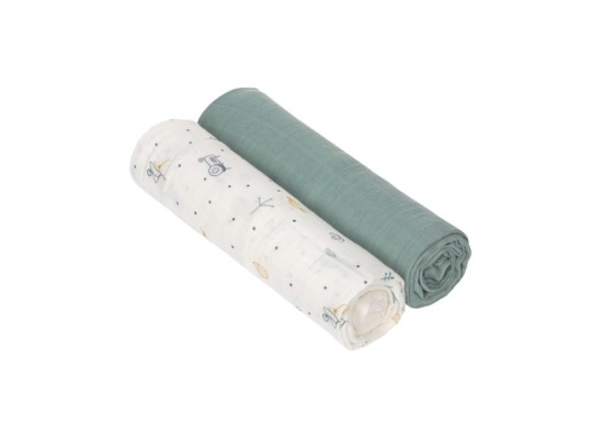 2er-Pack Mullwindeln Heavenly Soft Swaddle XL 120x120 cm