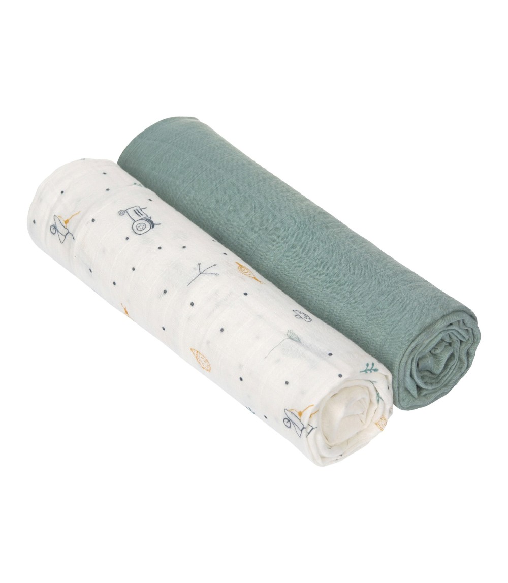 2er-Pack Mullwindeln Heavenly Soft Swaddle XL 120x120 cm