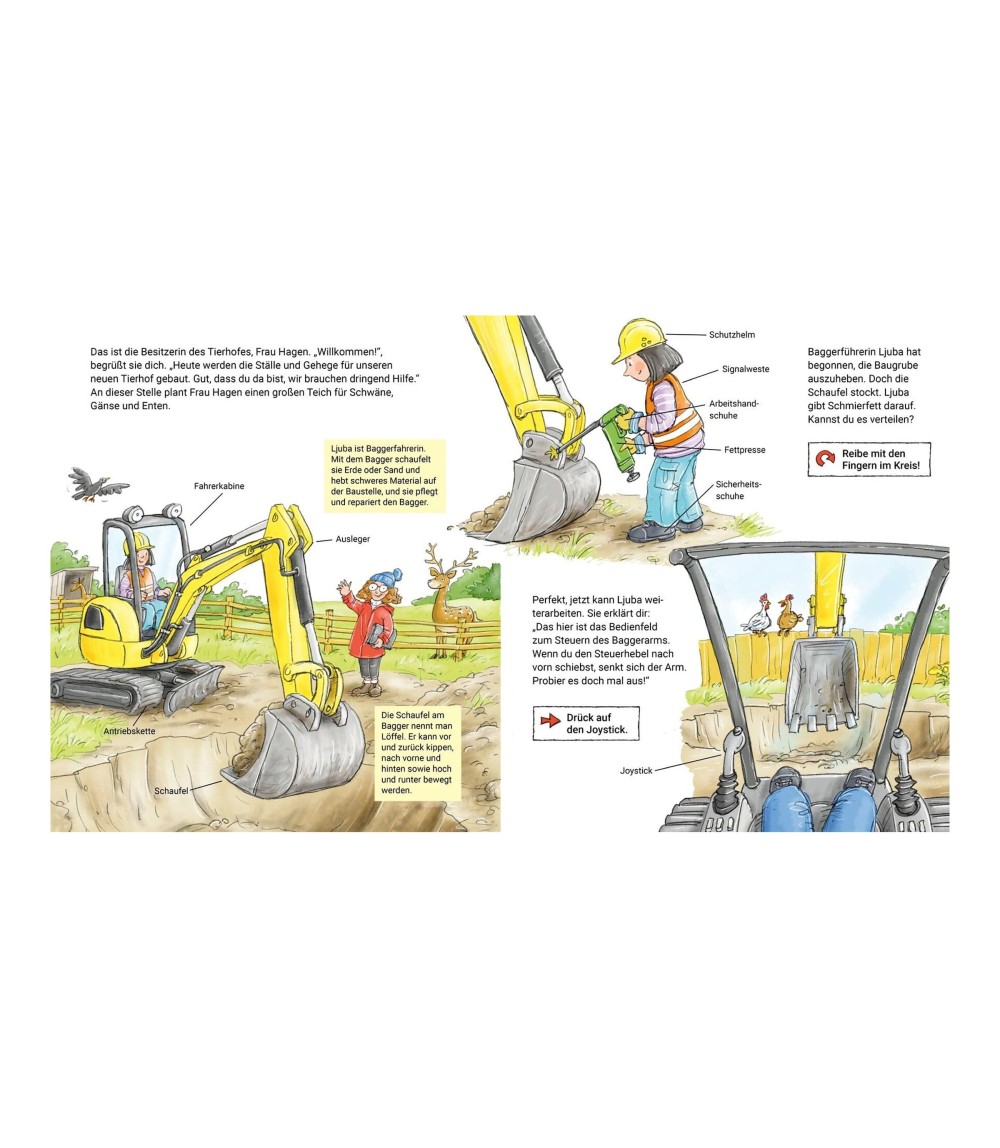 Sachbuch Mach mit - Auf der Baustelle