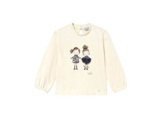 Shirt langarm Mädchen