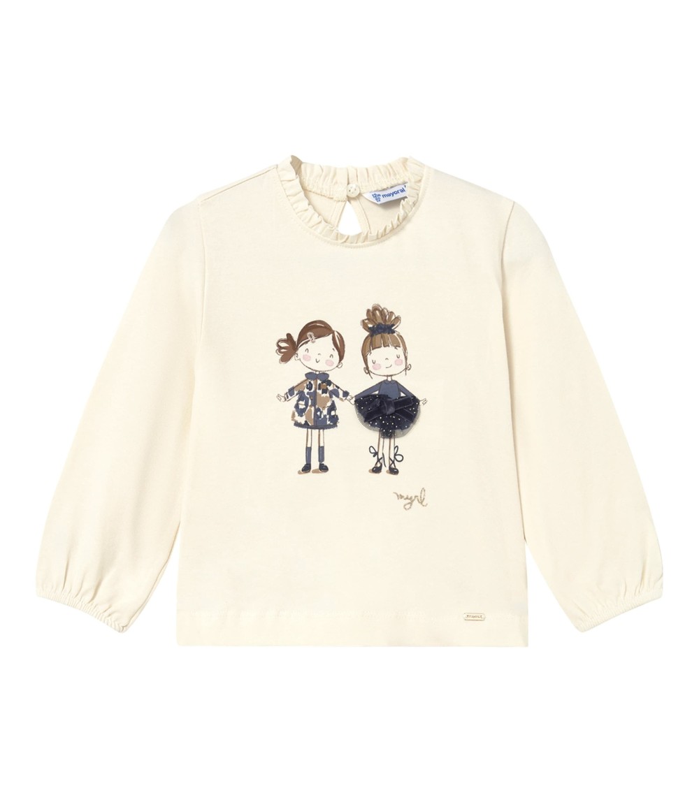 Shirt langarm Mädchen