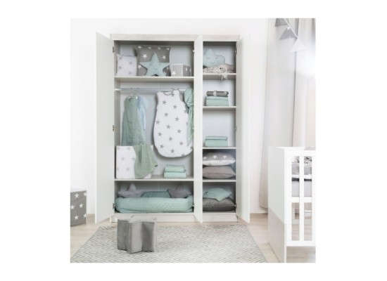 Kleiderschrank 3-türig Julia