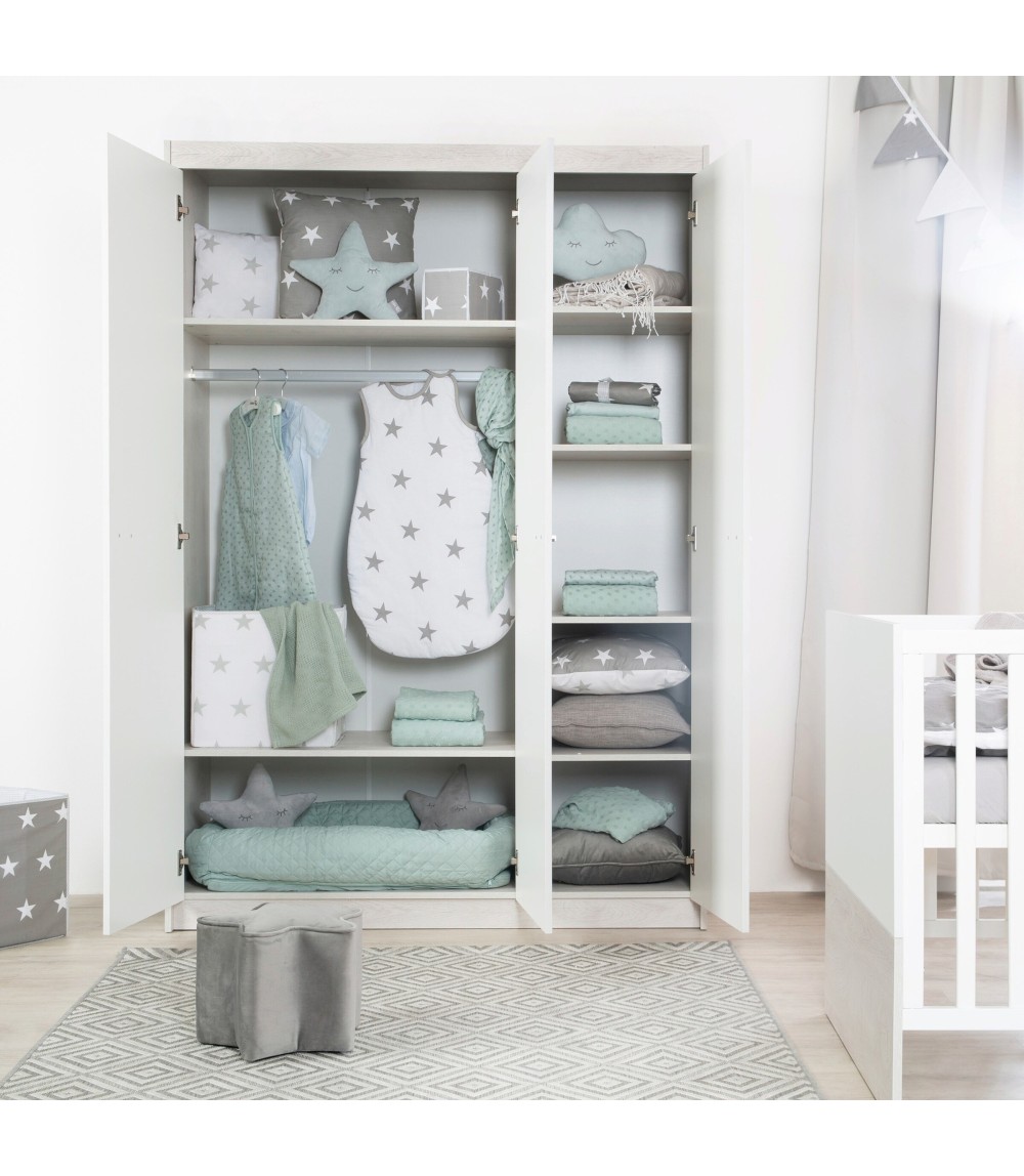 Kleiderschrank 3-türig Julia