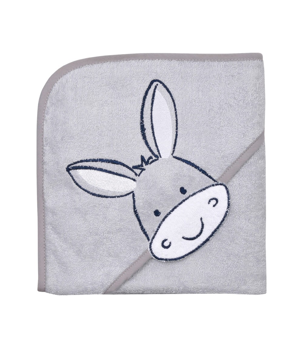 Kapuzen-Badetuch 80x80 cm mit Motiv