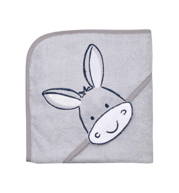 Kapuzen-Badetuch 80x80 cm mit Motiv