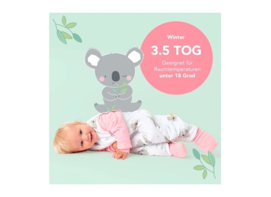 Schlafsack mit Füßen 3.5 Tog