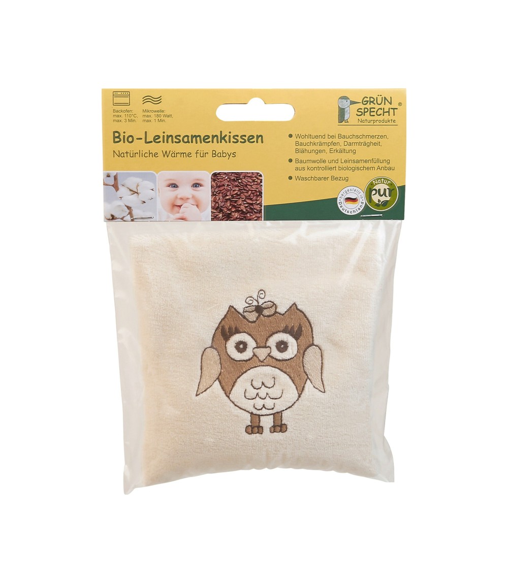 Wärmekissen mit Bio-Leinsamenfüllung