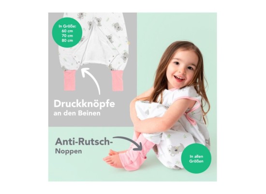 Schlafsack mit Füßen 1.0 Tog