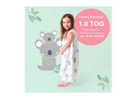 Schlafsack mit Füßen 1.0 Tog