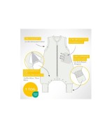 Schlafsack mit Füßen 1.0 Tog