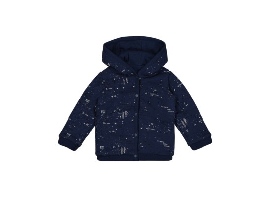 Wende-Sweatjacke mit Kapuze Kleckse