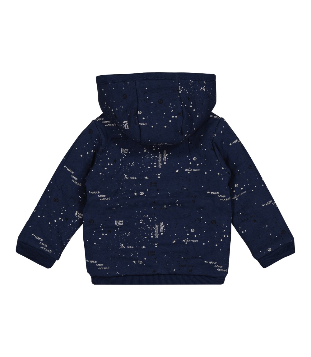 Wende-Sweatjacke mit Kapuze Kleckse