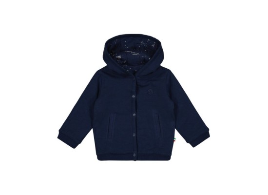 Wende-Sweatjacke mit Kapuze Kleckse